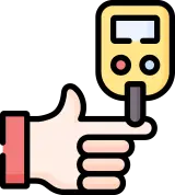 당뇨 환자의 일시적인 혈당 변화 주의 안내