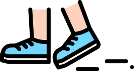 십자인대 재건술 후 보행 시기 QnA 안내 아이콘