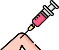 농축된 줄기세포(BMAC)를 무릎 관절에 주사하는 과정 안내