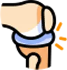 사이토카인 억제를 통한 염증 감소 및 통증 완화 효과 안내 아이콘