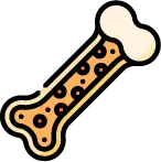 추가 연쇄 골절 방지를 위한 정기적인 골다공증 치료 안내 아이콘