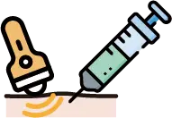 초음파 유도 하에 관절강 내 정확한 부위에 항염증 약물을 주입하는 정밀 주사 치료