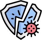 알레르기와 자가면역질환의 면역 반응 차이 설명 일러스트