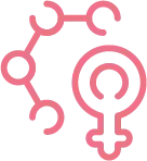 호르몬 대체 요법(HRT) 치료 및 기대 효과 설명 이미지